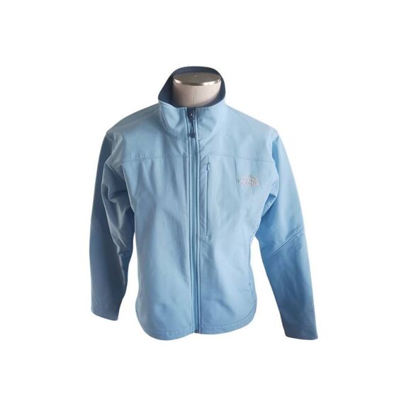 The North Face women's large apex full zip powder blue bionic - Picture 1 of 5